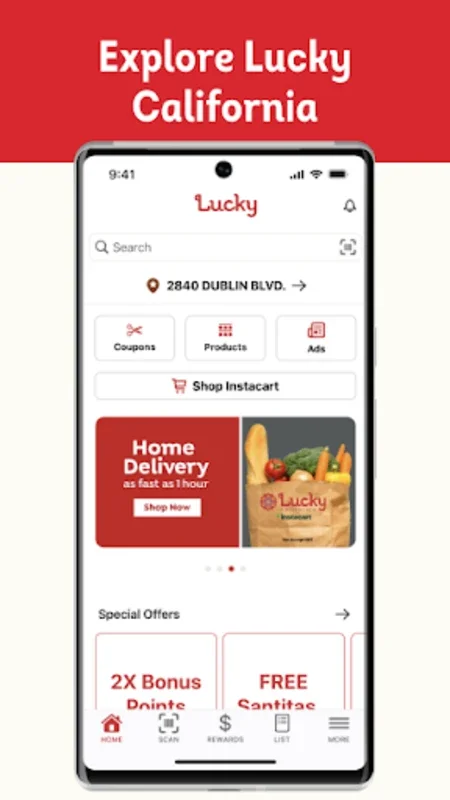 lucky for Android - Elevate Your Grocery Shopping