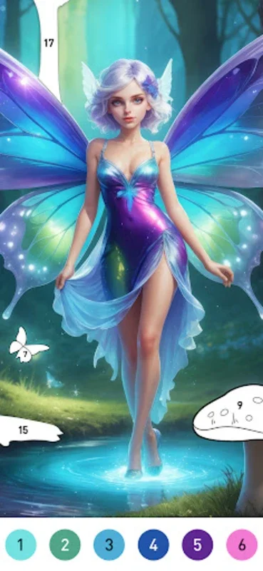 Fairytale Color by number game for Android - Download the APK from AppHuts