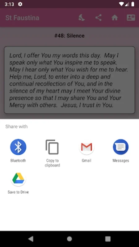 Reflections on Divine Mercy for Android - Spiritual Growth Aid