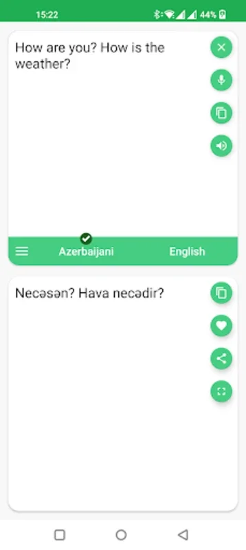 AZ <> EN Translator for Android - Effortless Language Translation