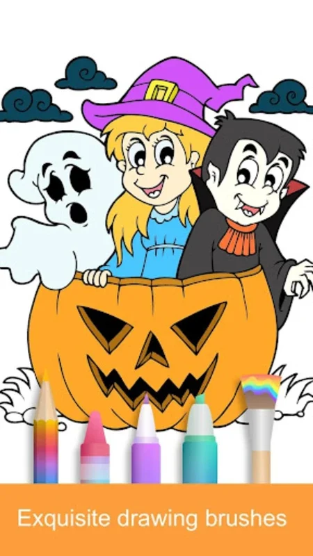 2022 Halloween Coloring Books for Android - Spark Creativity