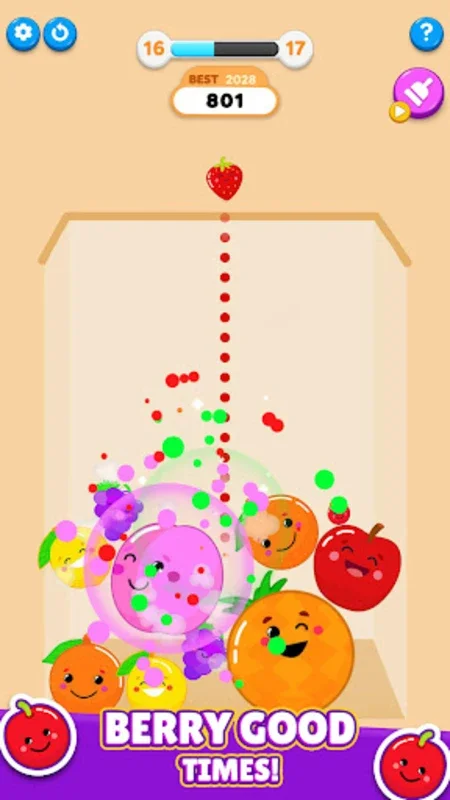 Fruit Merge: Watermelon Puzzle for Android - Strategic Fruit Merging