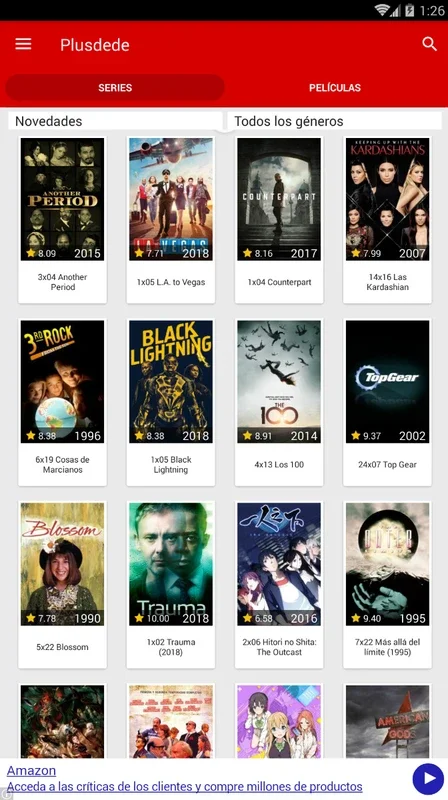 Plusdede for Android - Stream Hundreds of Movies and Shows