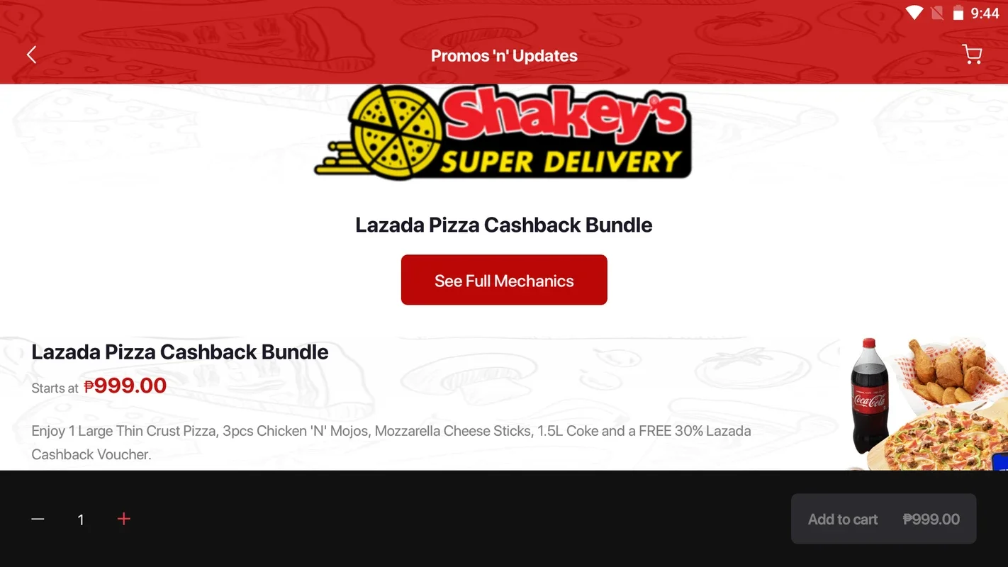 Shakey’s Super App for Android - Order Pizza with Ease