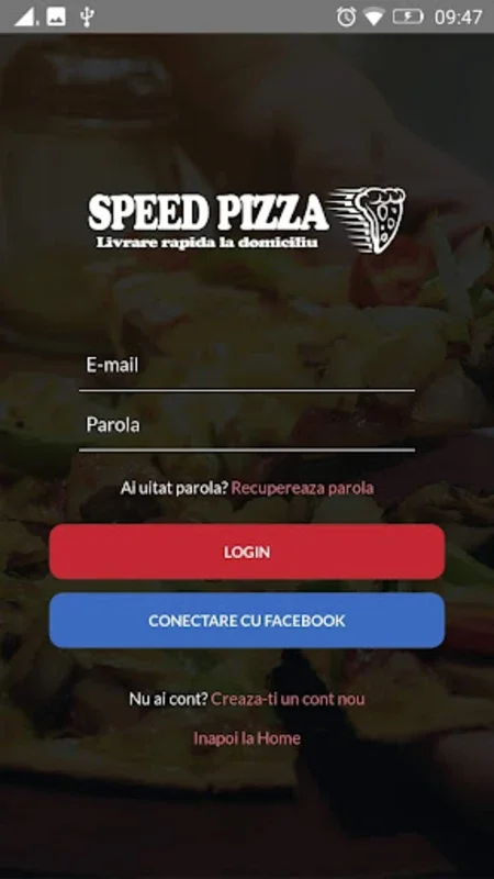 Speed Pizza for Android - Delicious Italian Food Delivery