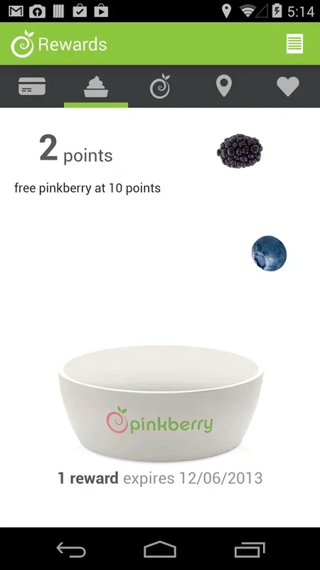 Pinkberry for Android: Rewards and Convenience