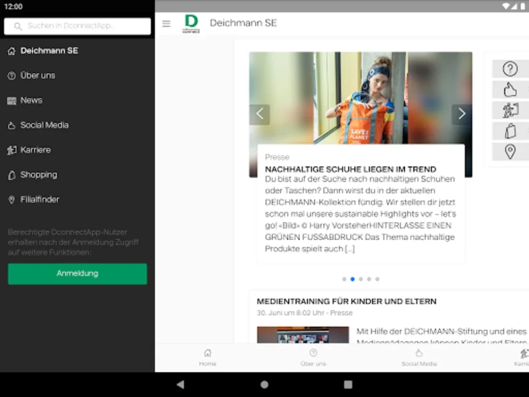 Connect by Deichmann for Android: Fashion and Career Insights