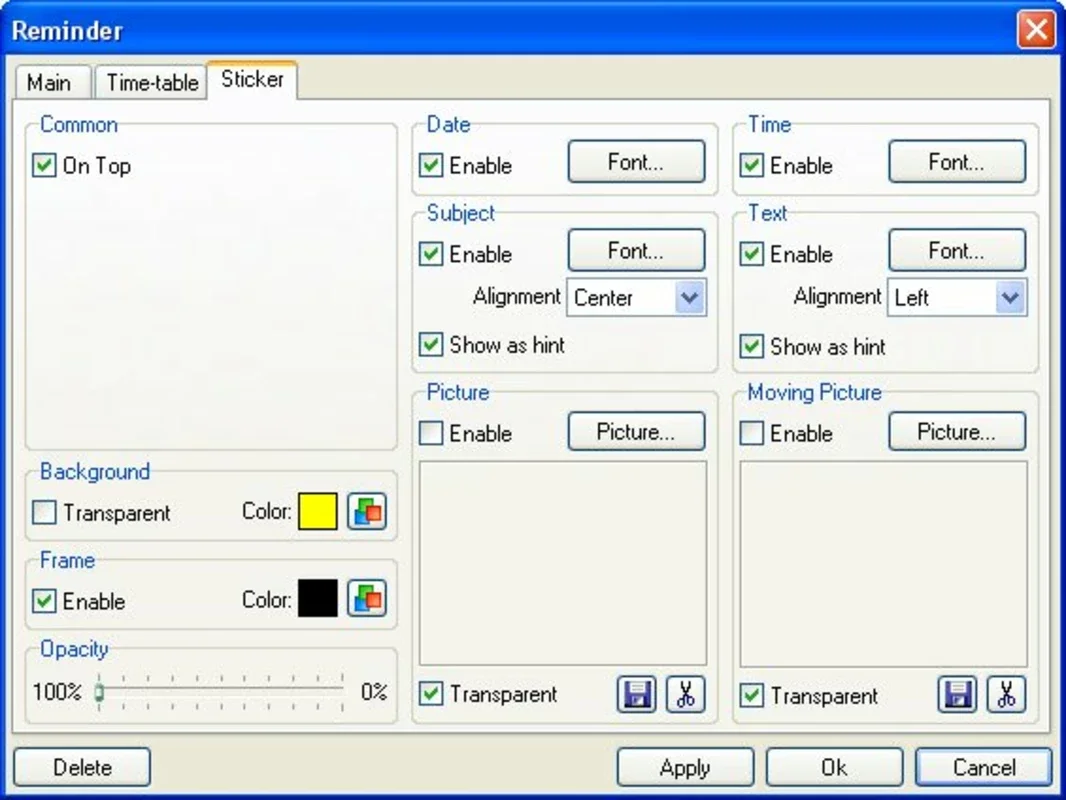 AniReminder for Windows: Stay Organized