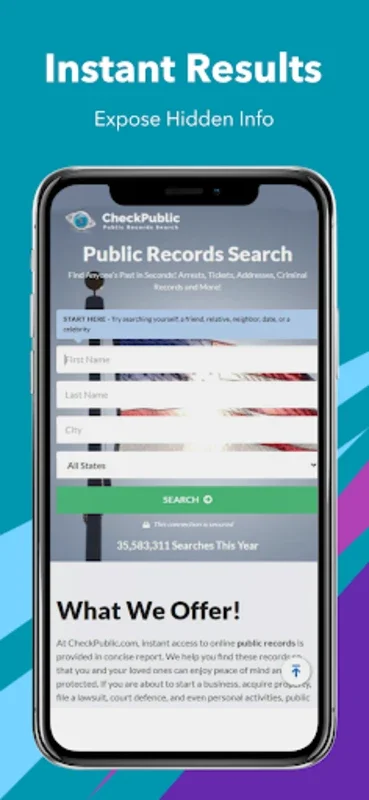 Check Public for Android - Efficient Public Record Access