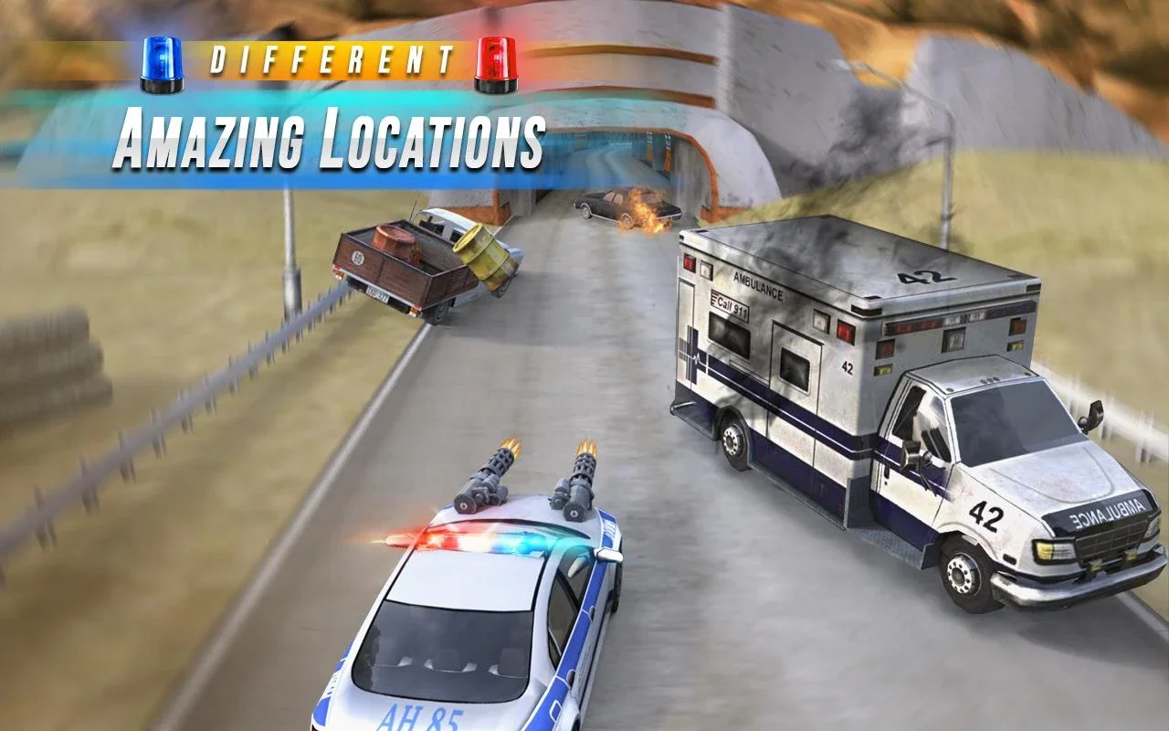 Road Riot Police Chase for Android - Thrilling Chases