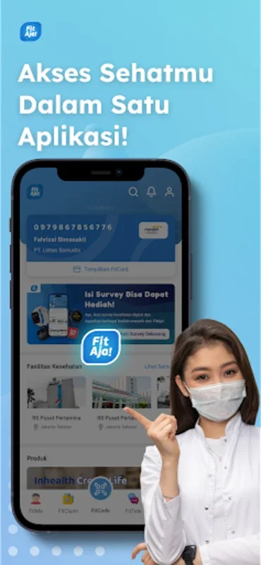 FitAja!-Telecons,ArtikelSehat. for Android - Streamline Healthcare