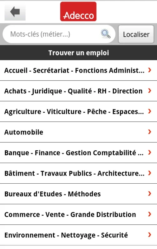 Adecco for Android - Streamlined Job Search