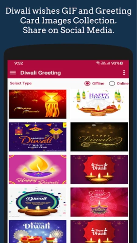 Diwali Greeting for Android - Enhance Your Festive Wishes