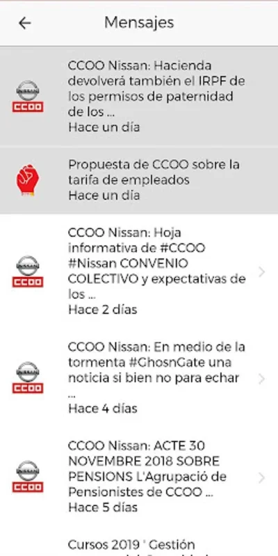 CCOO APP for Android - Intuitive Experience on Your Device