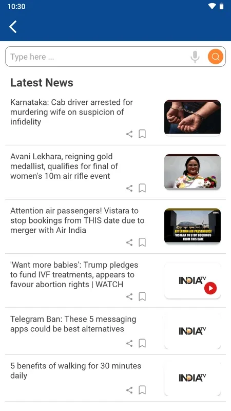 IndiaTV Live for Android - Stay Informed with Real-Time News