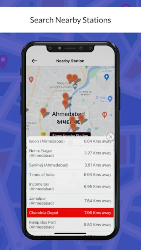 GSRTC Live for Android - Real - Time Bus Tracking