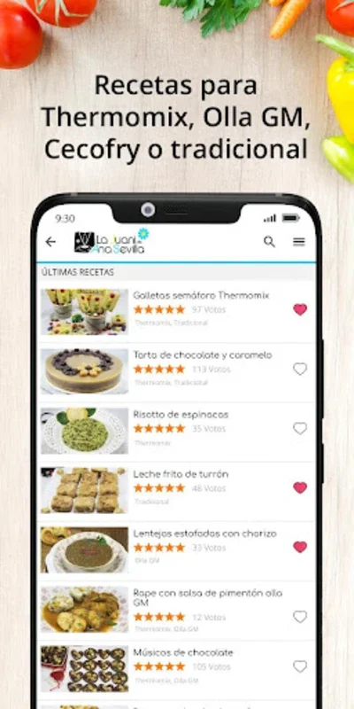 La Juani de Ana Sevilla for Android: Diverse Recipes Galore