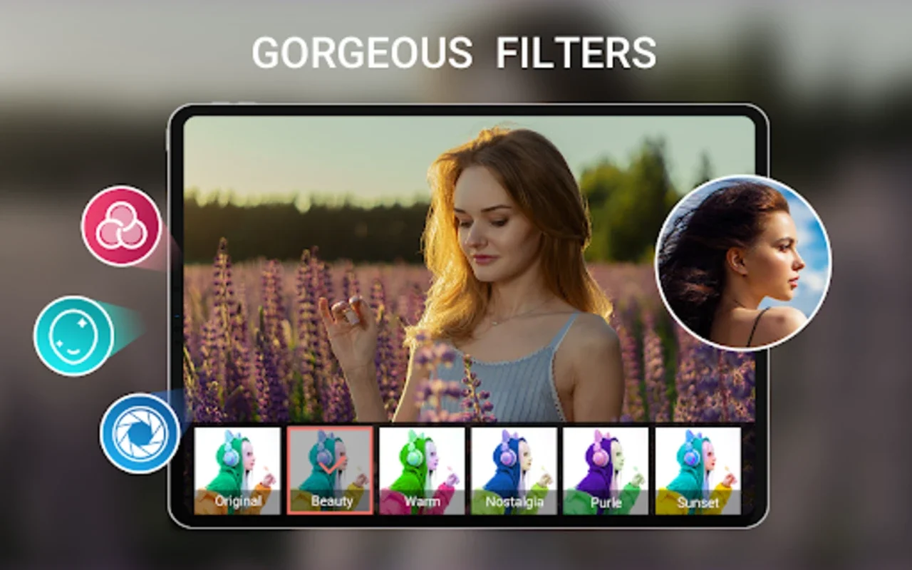 HD Camera-Filter Beautify XCam for Android - Download the APK