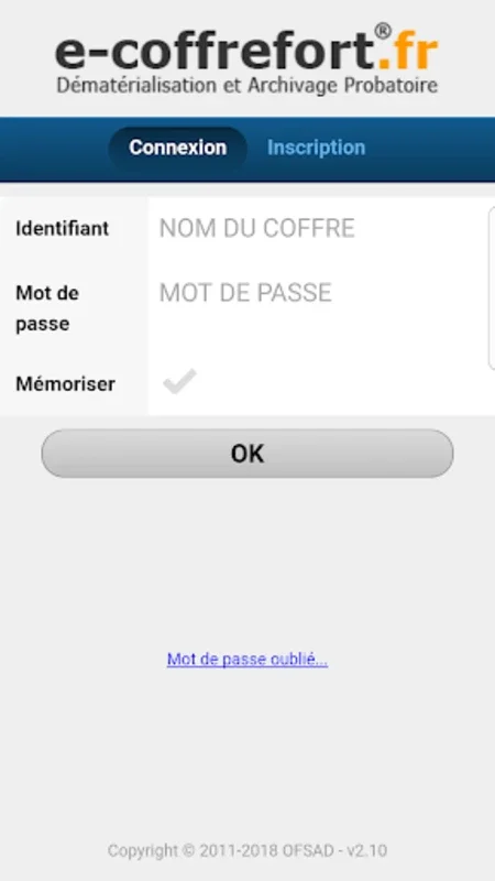 e-coffrefort for Android: Secure Document Storage