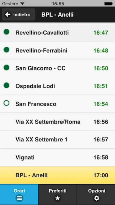 Line Lodi Bus Sapiens for Android - Real-Time Transit Info