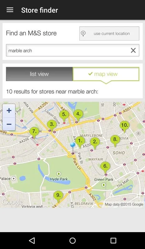 M&S for Android: The Popular Shopping App