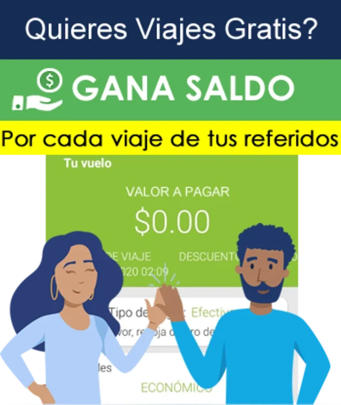 OvniApp Socio Pasajero for Android - Earn via Referrals