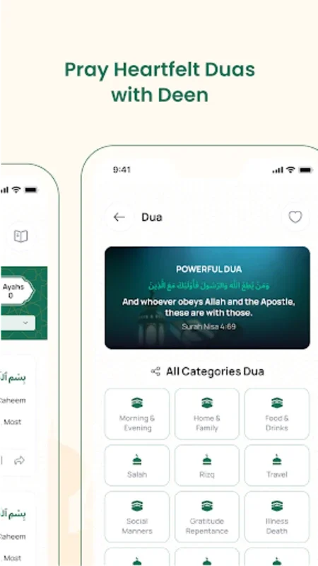 Deen for Android - A Spiritual Companion for Muslims