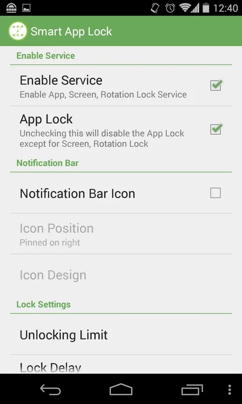 Smart App Lock: Intelligent Android App Security