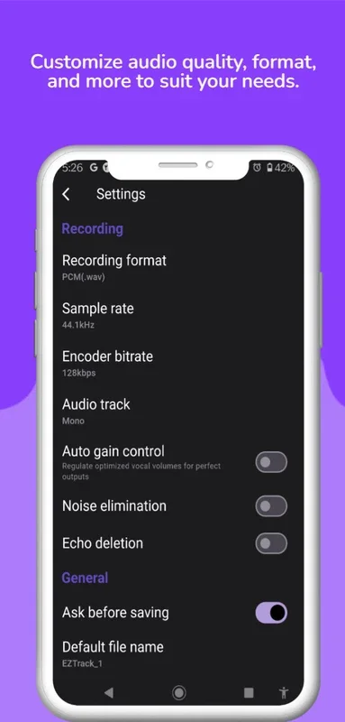 AZRecorder for Android - Effortless Audio Recording