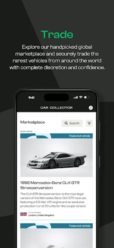 Car Collector for Android - Secure Off-Marketplace for Car Enthusiasts