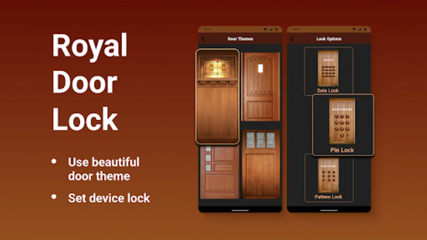 Royal Door Lock Screen for Android: Secure & Customizable