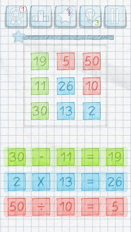 Scribble Play with math for Android - Fun Math Game