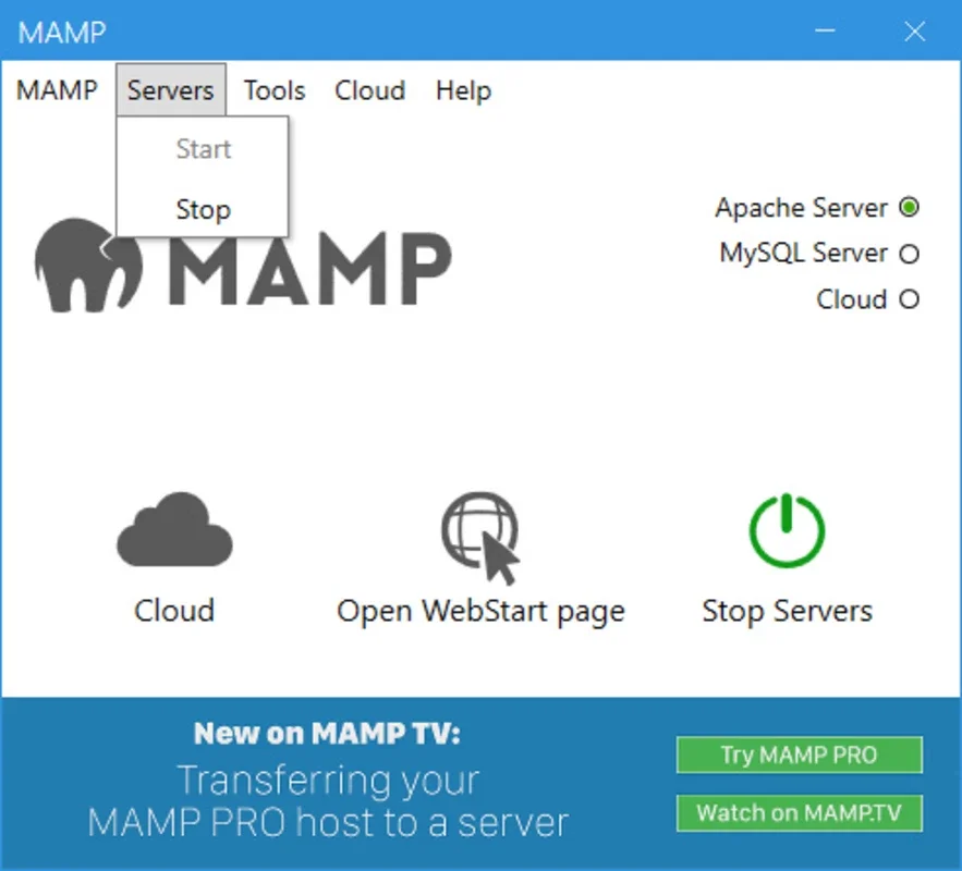 MAMP for Windows - Simplify Web Development