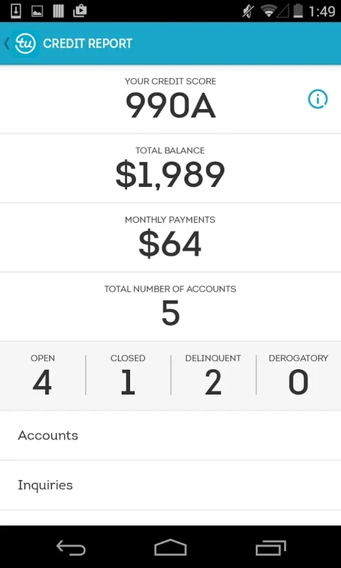 TransUnion for Android: Manage Your Credit Easily