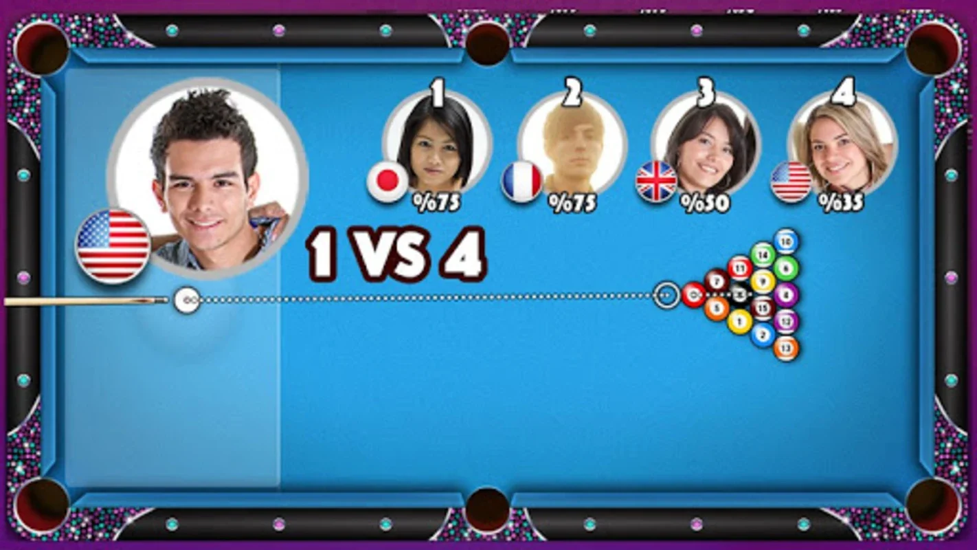 Pool Strike 8 ball pool online for Android - No Downloading Required