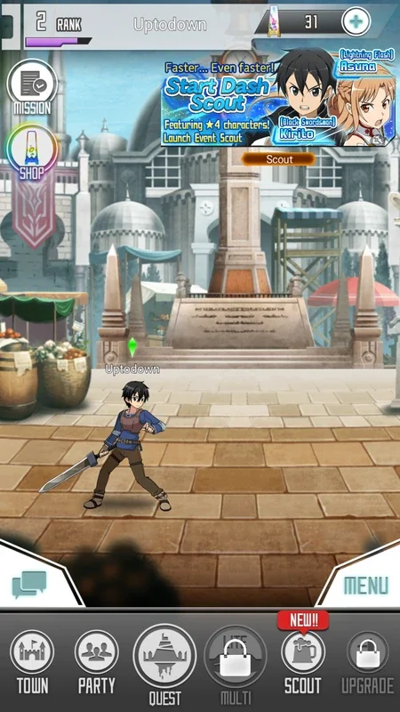 SWORD ART ONLINE: Memory Defrag for Android - Engaging JRPG