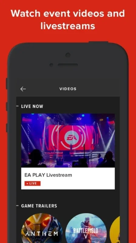 EA PLAY on Android - June 8-9 at Hollywood Palladium