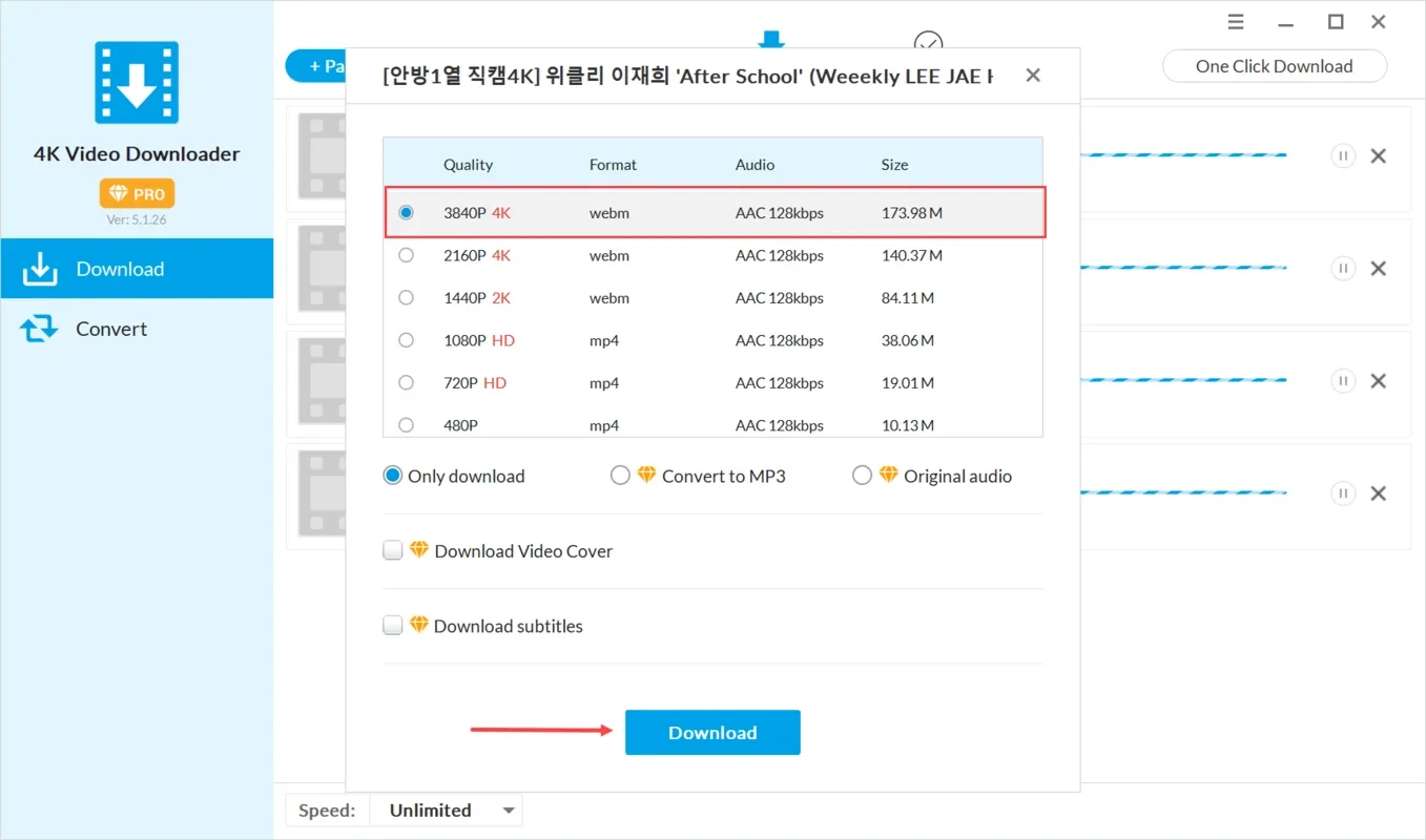 Jihosoft 4K Video Downloader for Windows - Download Freely