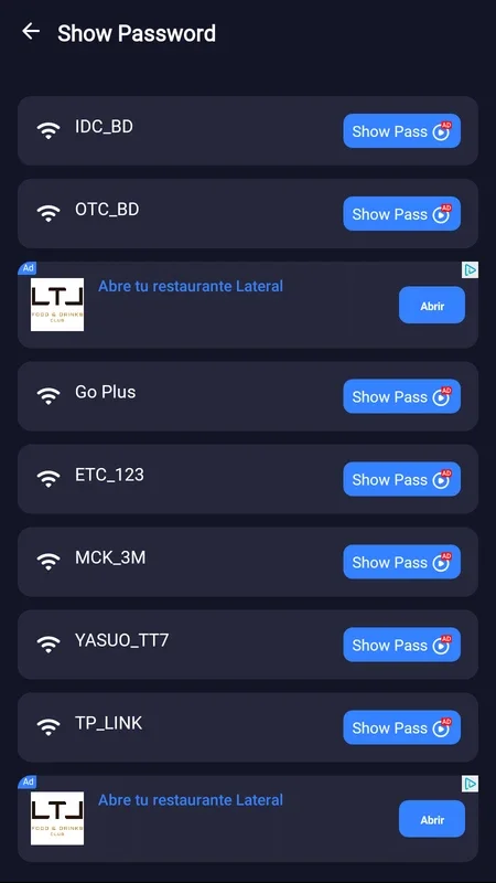Wifi Password Show: Master Key for Android - Simplify WiFi Password Management