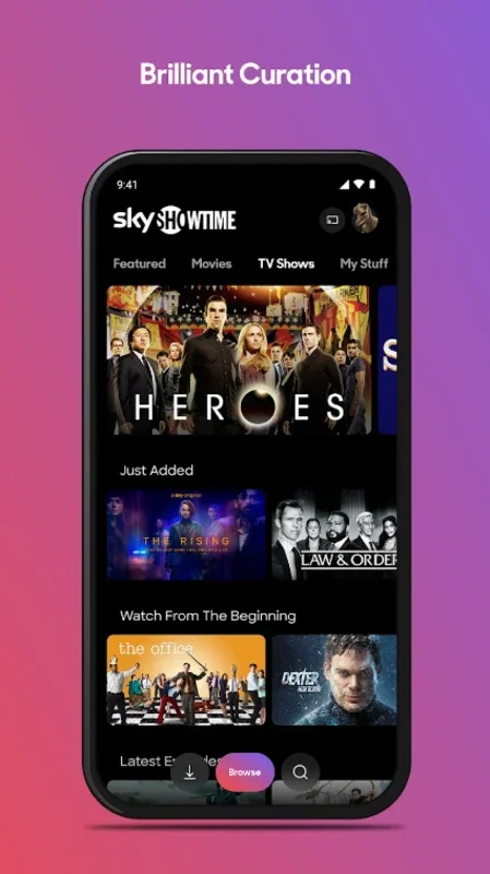 SkyShowtime for Android: Stream Premium Movies & Series