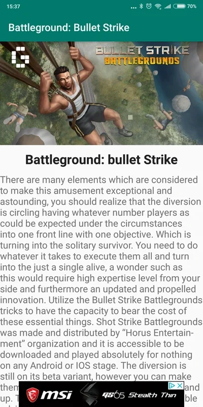 Battleground: Bullet Strike: Master the Android Arena