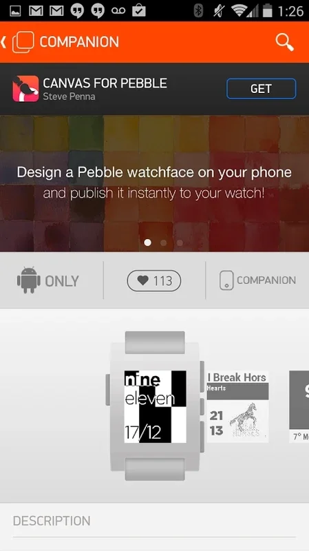 Pebble Appstore for Android - Official App for Pebble Smartwatches