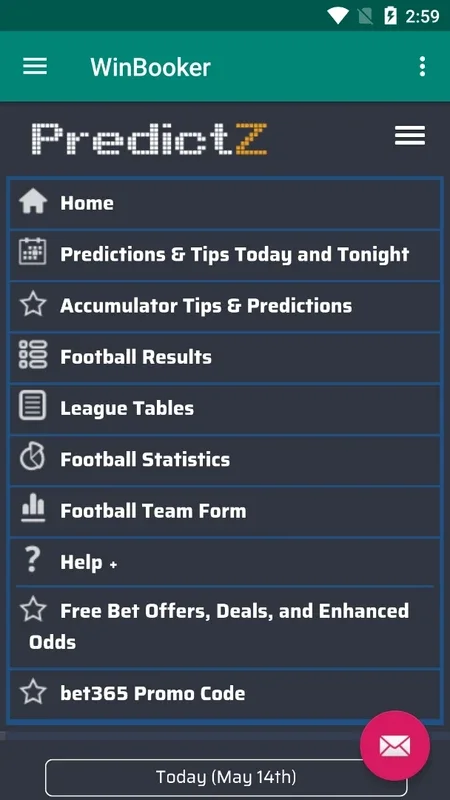 WinBooker for Android - Get Accurate Football Predictions