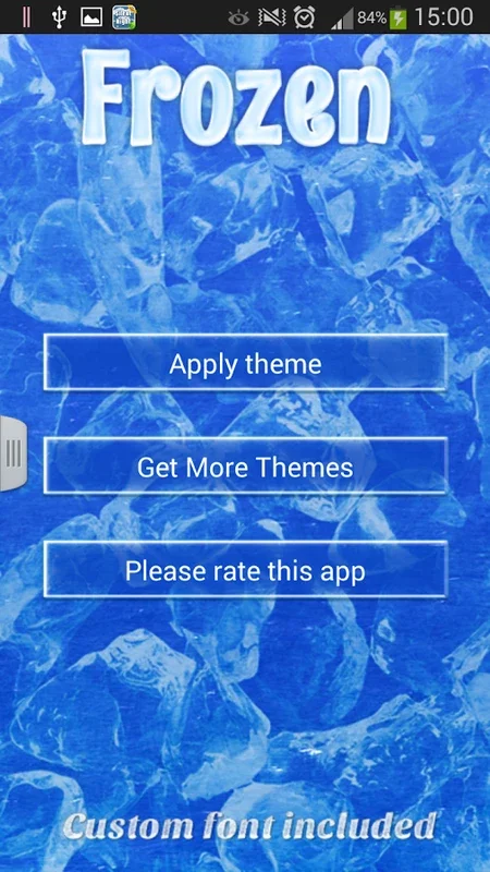 Frozen Keyboard for GoKeyboard on Android - Free Download