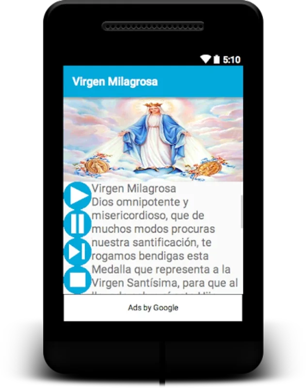 Virgen Milagrosa for Android - Offline Prayers Anytime