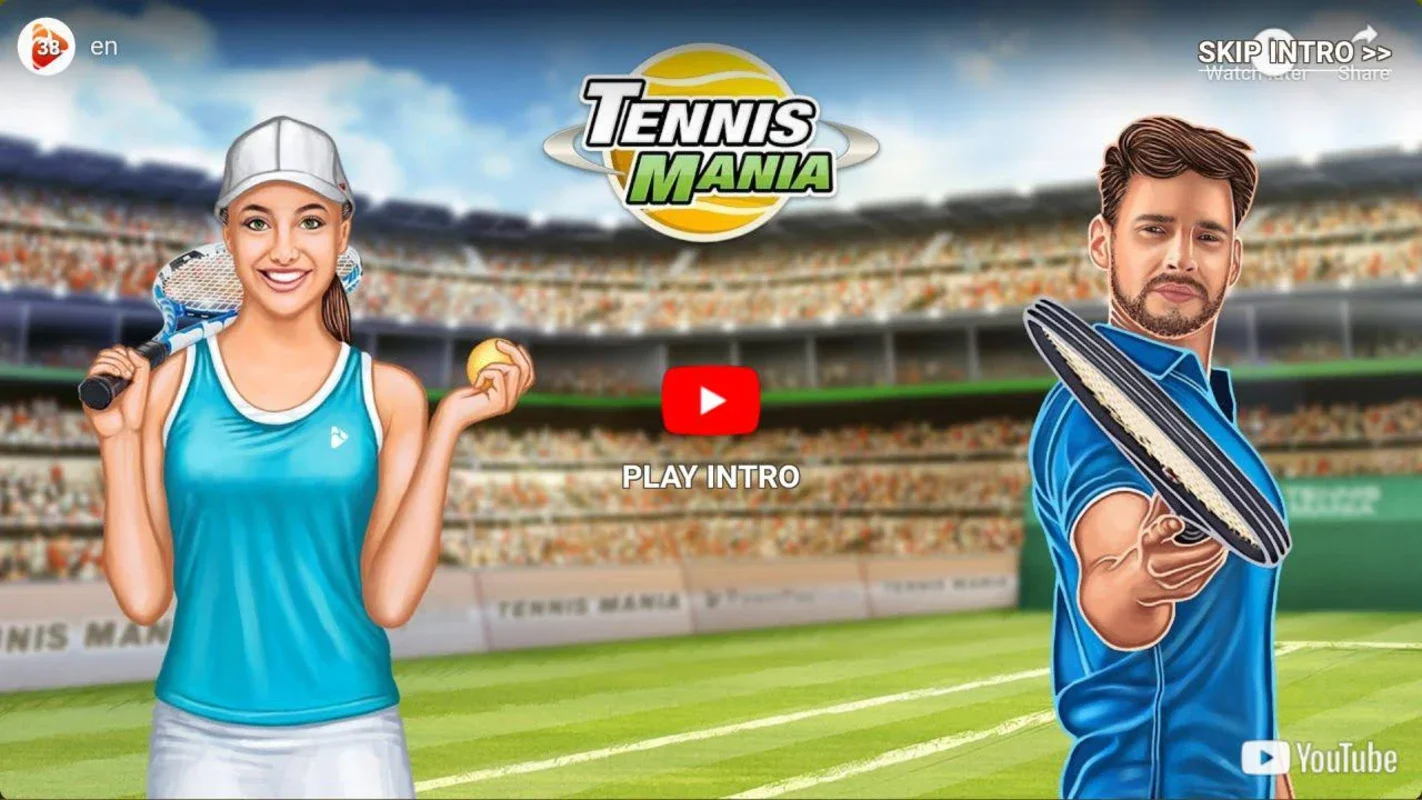 Tennis Mania Mobile for Android: A Tennis - RPG Hybrid