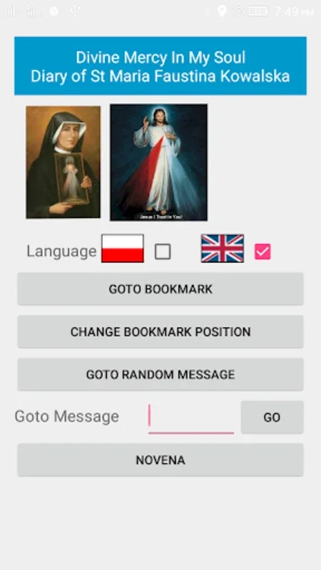 Divine Mercy In My Soul2 Diary for Android - Enhance Your Faith