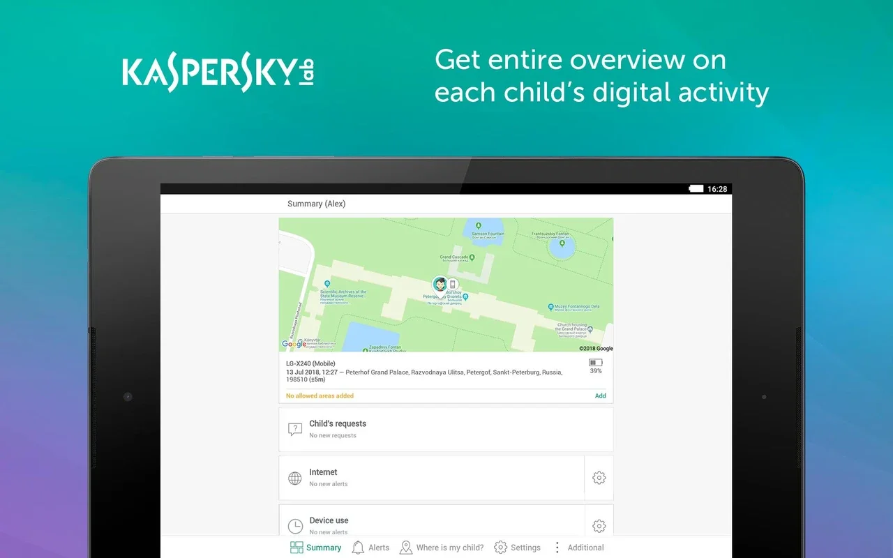 Parental Control & Kids GPS: Kaspersky SafeKids for Android