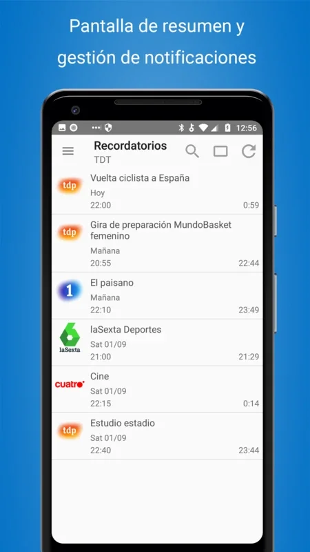 Guía TV+ España TDT EPG for Android - Find Spanish TV Shows