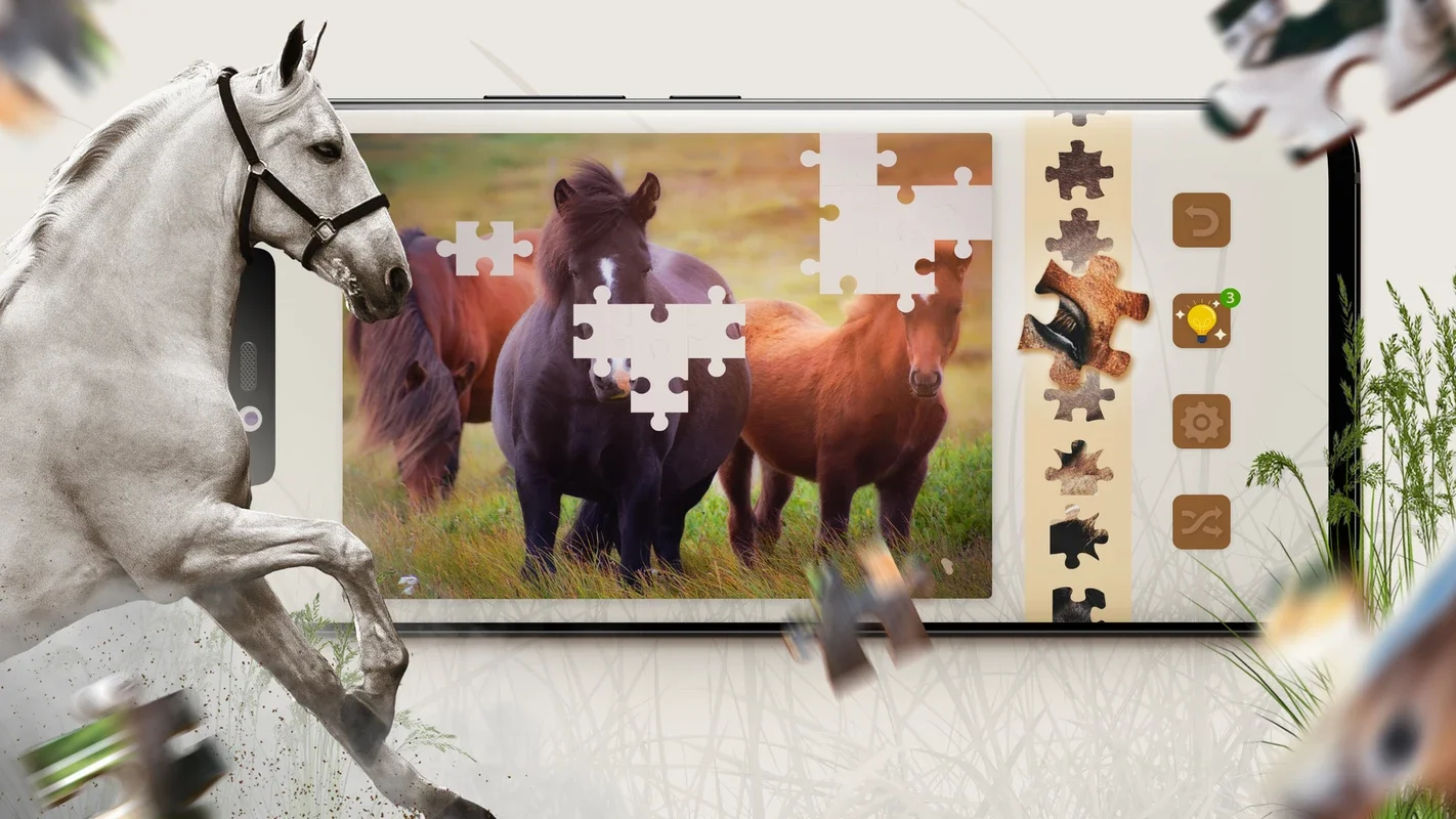 Jigsaw Puzzle Horses Edition for Android: Fun for All